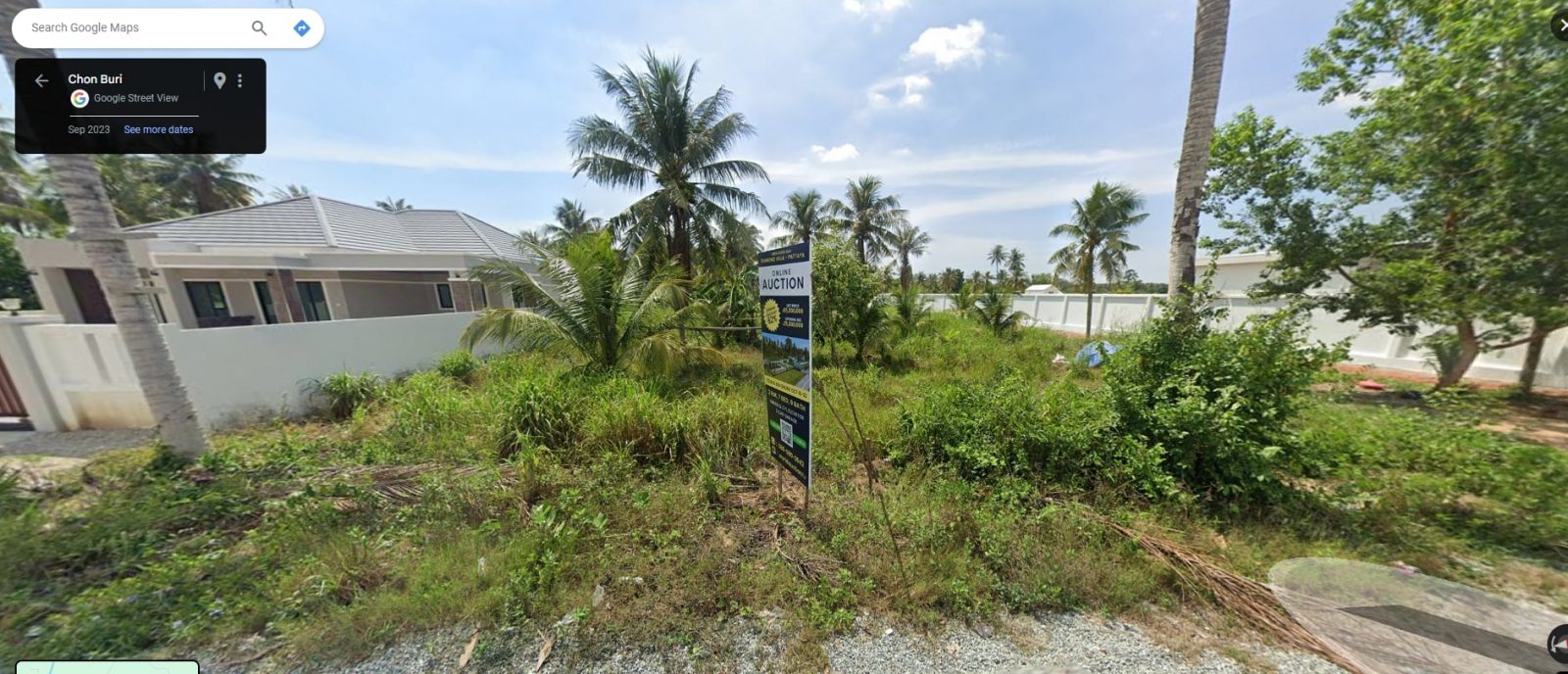 Perfect building land available for sale.