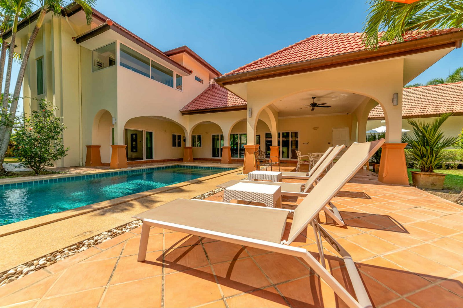 A Luxury private Pool villa in Huay Yai ideal for big families