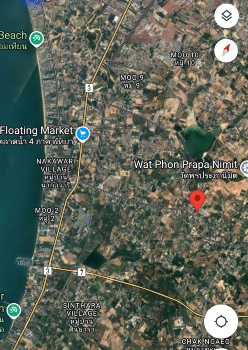 Land for Sale in Huay Yai 6MB / Rai thumbnail