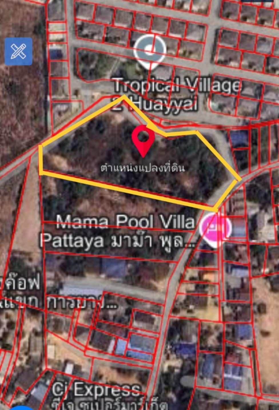 Land for Sale in Huay Yai 6MB / Rai thumbnail