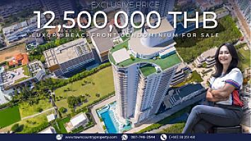 Price ฿12,500,000 - La Royale Beach Jomtien Condominium Oceanview Residence in Jomtien Location🌤️