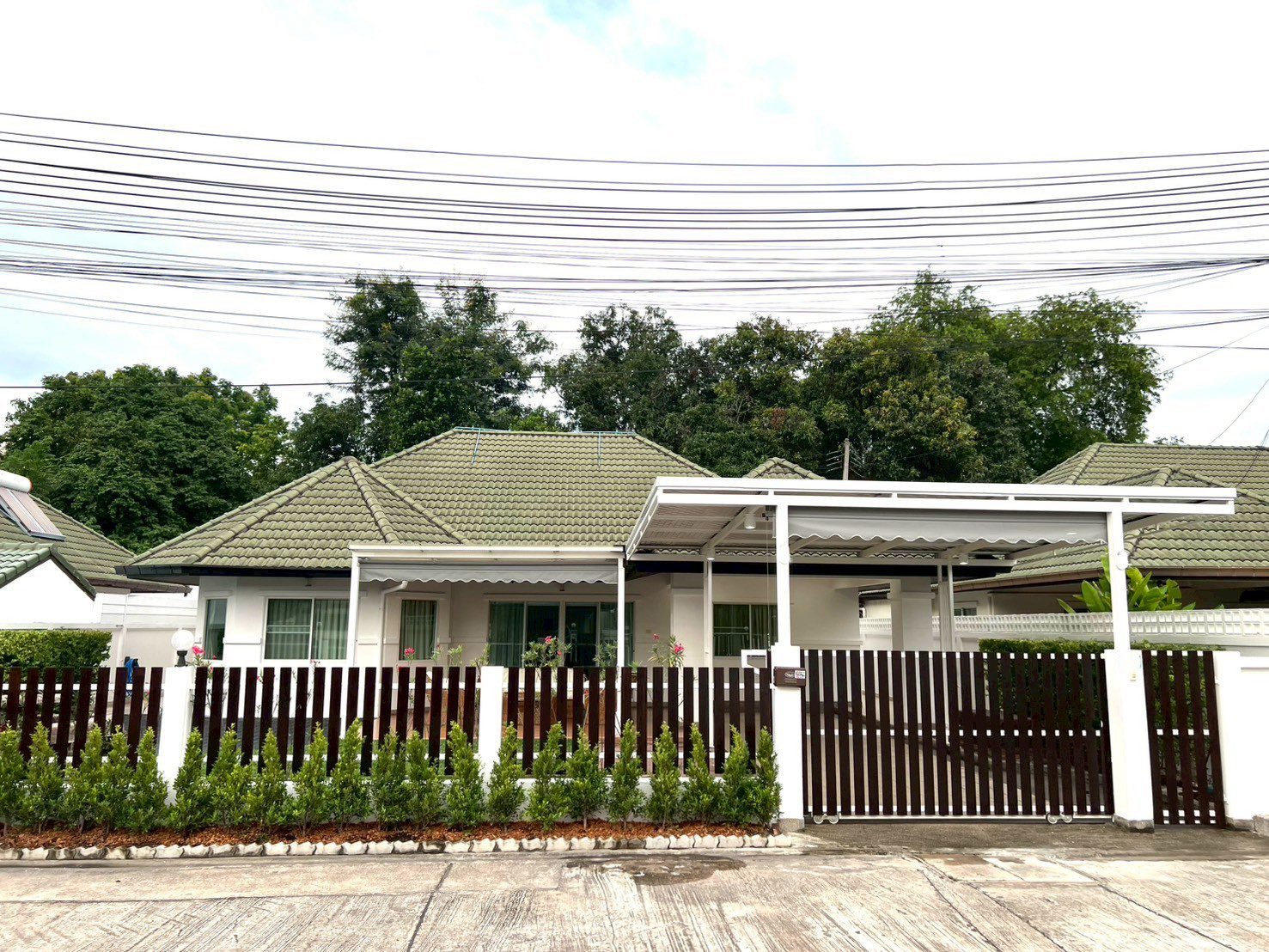 Settle In or Try It Out – 1-Storey Home in Green Field Villas 3, Pattaya’s Friendly Community