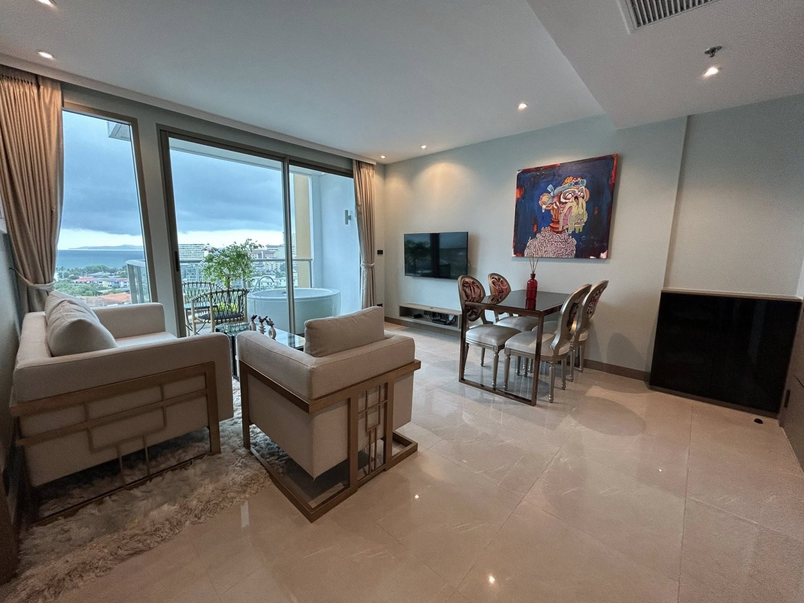 Private Jacuzzi with a View - The Riviera Ocean Drive Condo For Rent thumbnail