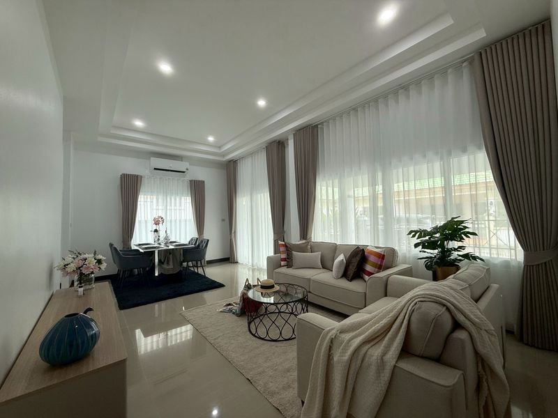 Renovated 3-Bedroom Single House For Sale at Pornthep Village 5 thumbnail