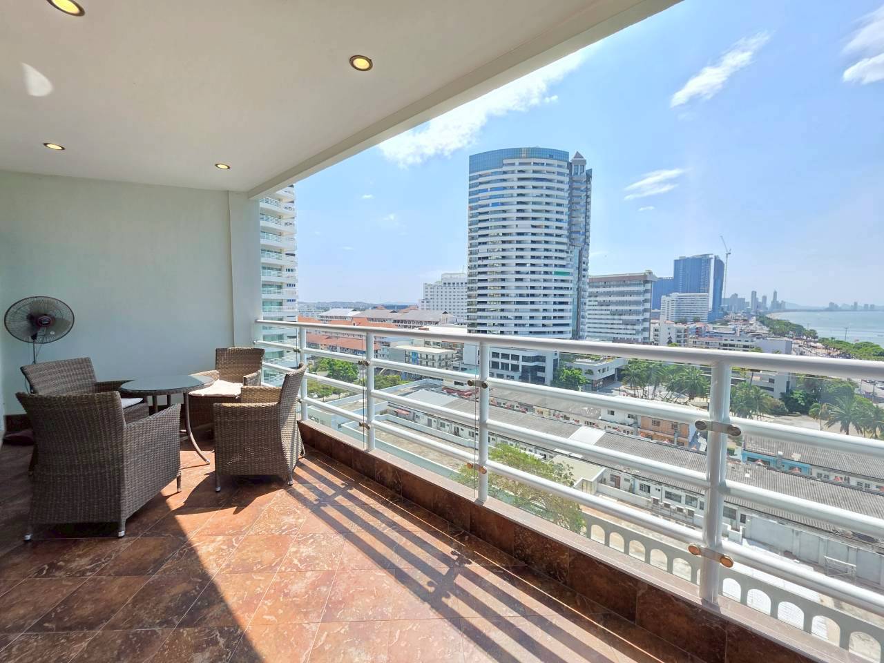 Spacious 2 Bedroom Sea View Condo for Sale at View Talay 7, Jomtien Beach thumbnail