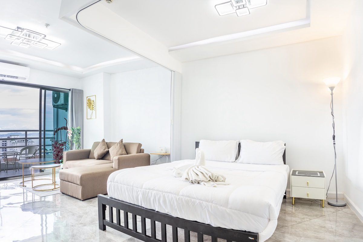 High-Floor Sea View Studio-View Talay 5D, Jomtien thumbnail