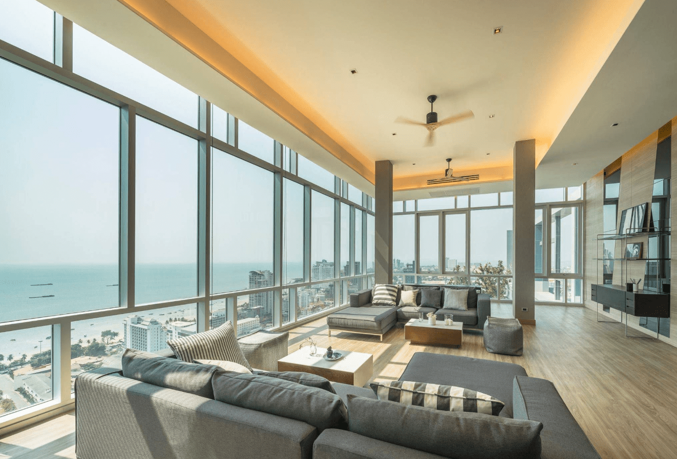 High-Floor 2-Bedroom Residence for Rent – Centric Sea Pattaya thumbnail