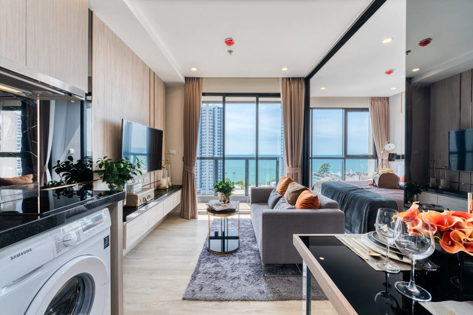Seaside Elegance - The Panora Pattaya | Sea View Unit For Rent